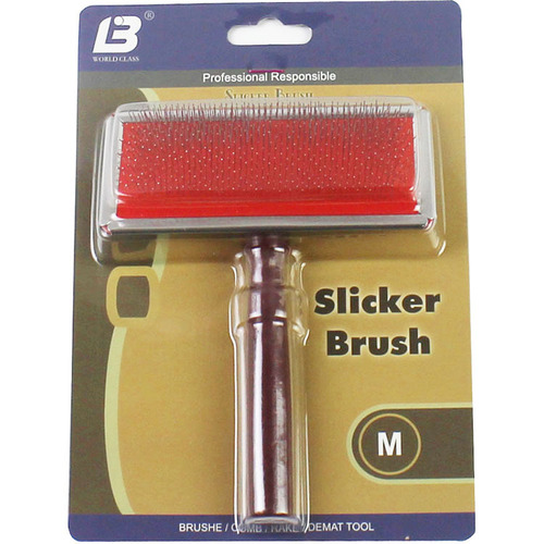 Lebi needle comb pet dog grooming comb cat comb open knot comb maple handle comb Teddy VIP golden retriever hard needle