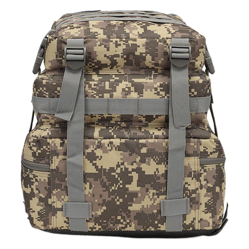 Outdoor camouflage sports backpack large capacity men's travel commuter backpack tactical backpack camouflage 3p backpack