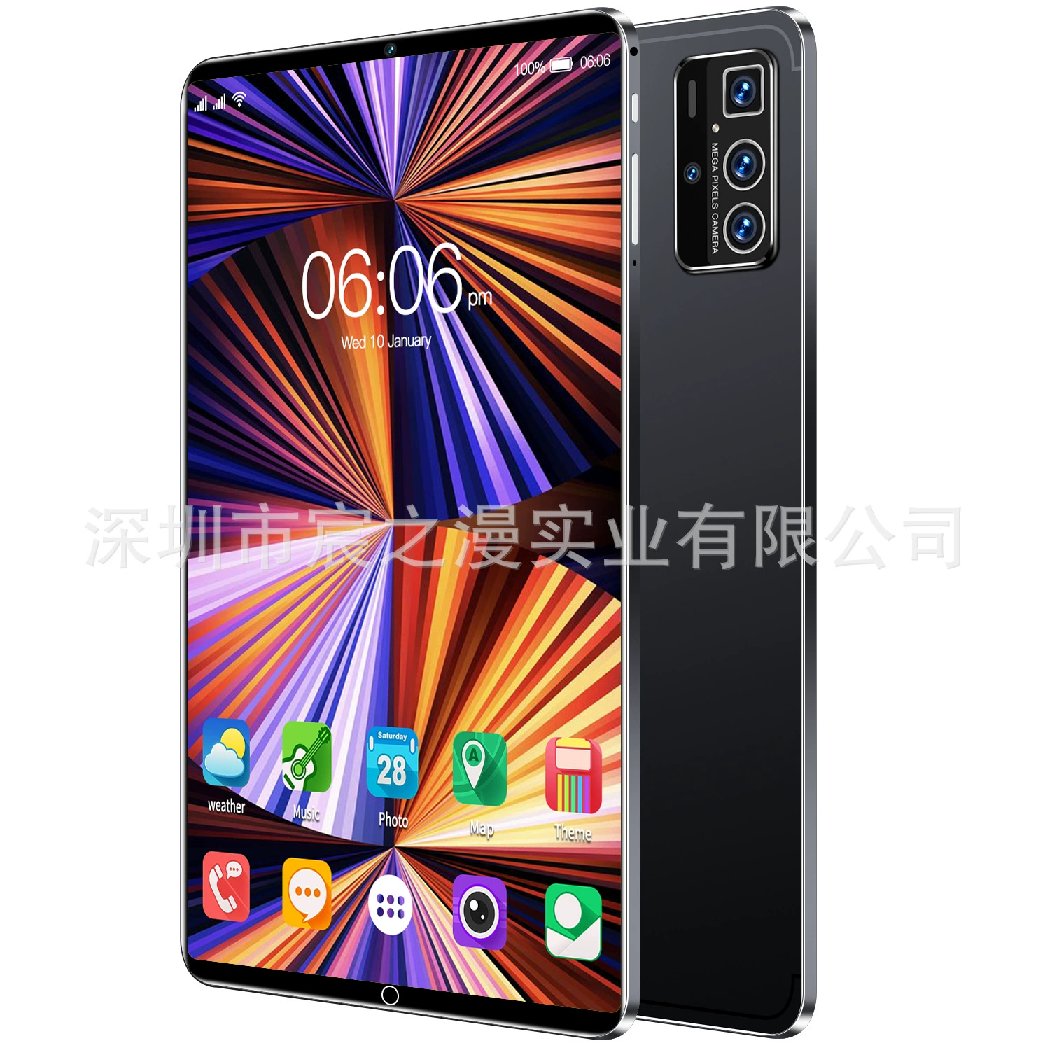 Smart Tablet 10 inch Android 5G, supports all network standards, Bluetooth