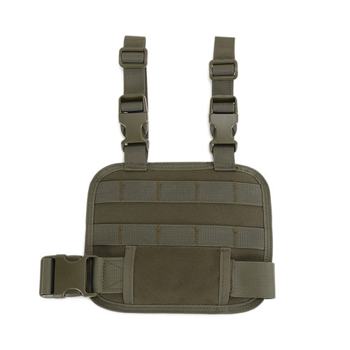 Outdoor tactical module leg hanging plate CS military fan portable magazine bag molle leg hanging holster leggings hanging bag