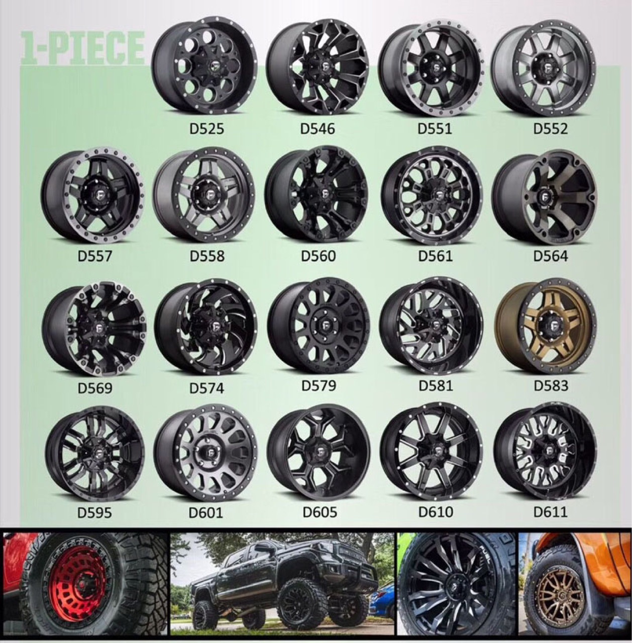 17 inch FUEL off-road wheel Wrangler cool Road Ze Tantu FJ Raptor Prado road patrol tank 300 modification