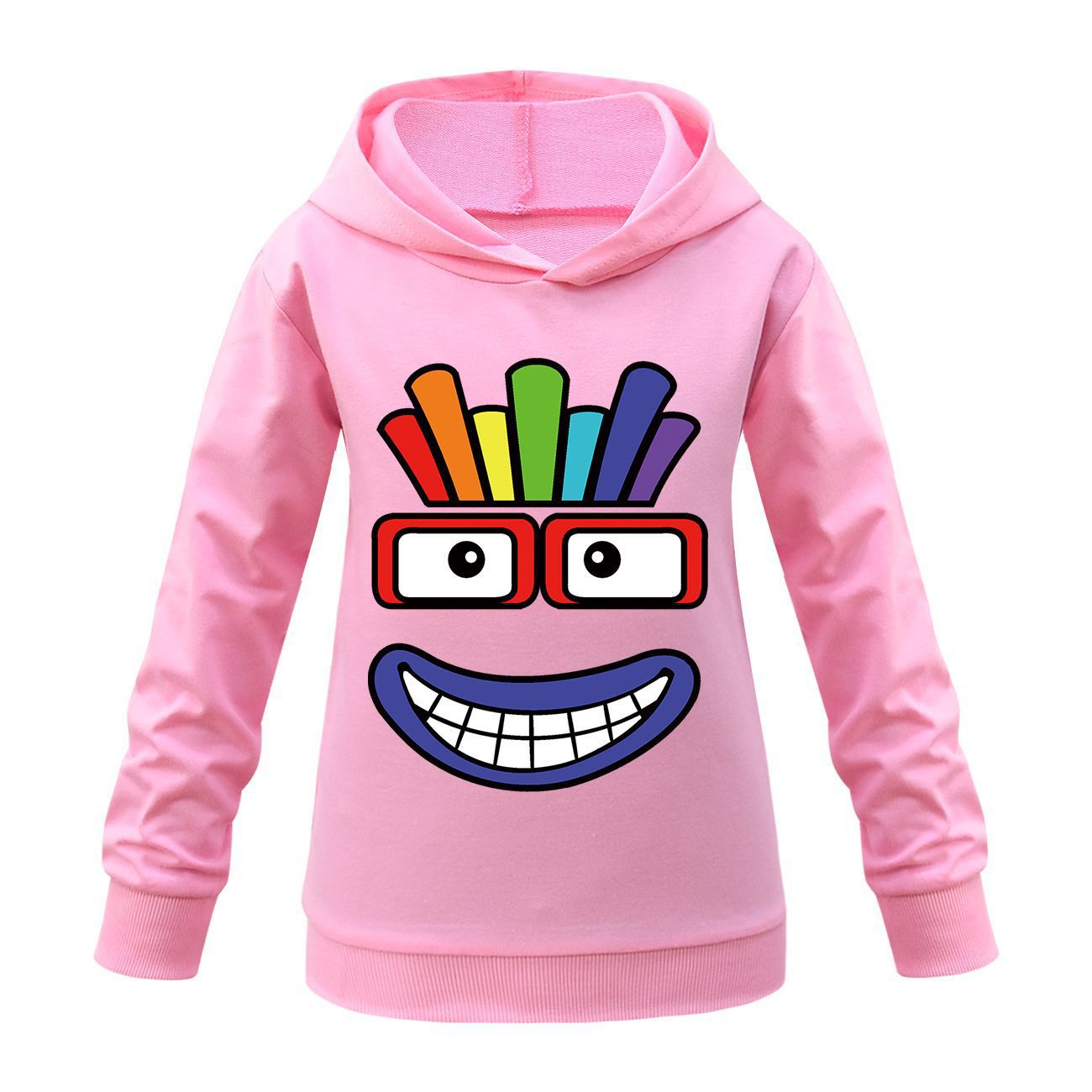 Children's Fashion Men's Women's Hoodies, Big Boy Cartoon Boys and Girls Sports Top_voghion.com