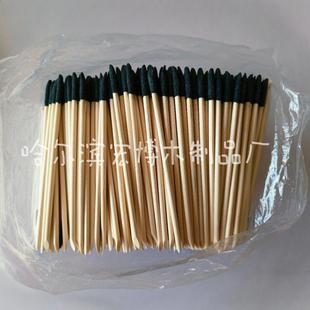 Source Manufacturer Black Sand Polishing Wooden Stick Sanding Wood Picking Nail Seam Cleaning Manicure Tool