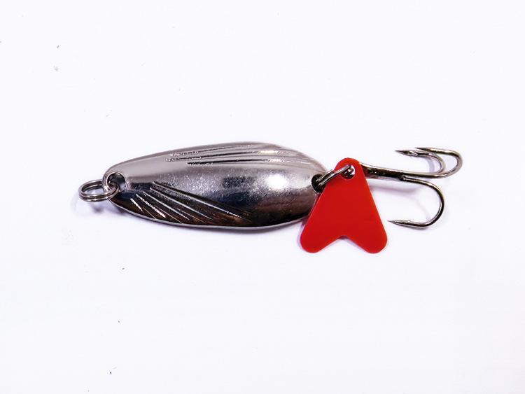 Shell sequin silver 8g/4cm