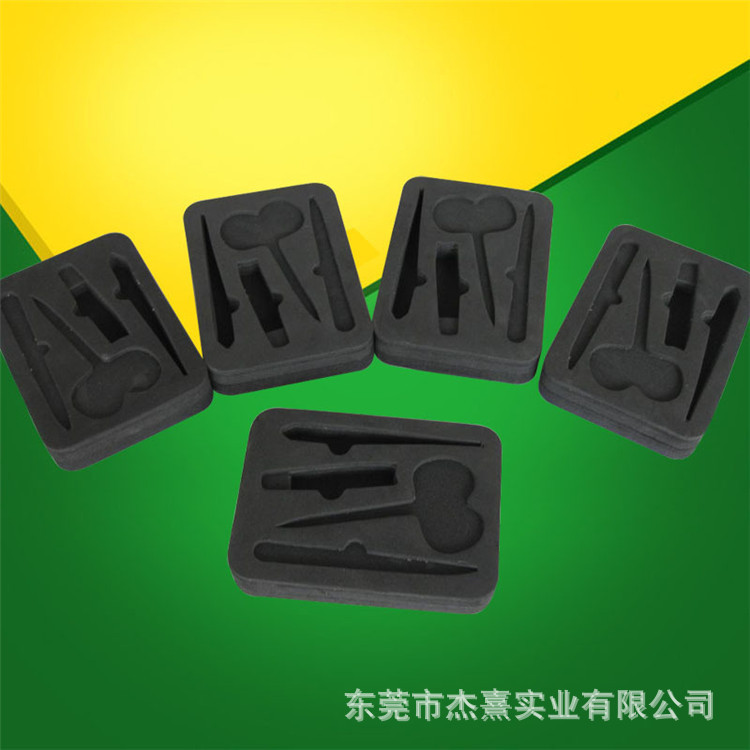 Nail Scissors Set Manicure Tool Bag Classification Fixed eva Lining Plate Sponge Foam Box Packaging Inner Tray