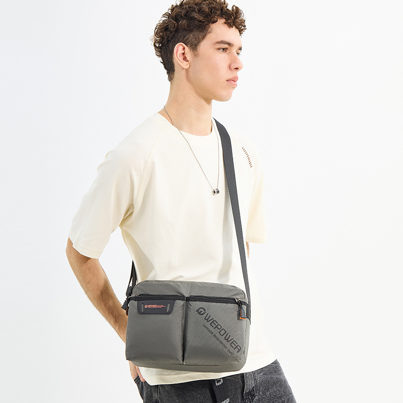 WEPOWER nuevos productos casuales para hombres, bolsos de hombro, bolsos de gran capacidad, bolsos de hombre, bolsos de lona de moda, bolsos de hombro