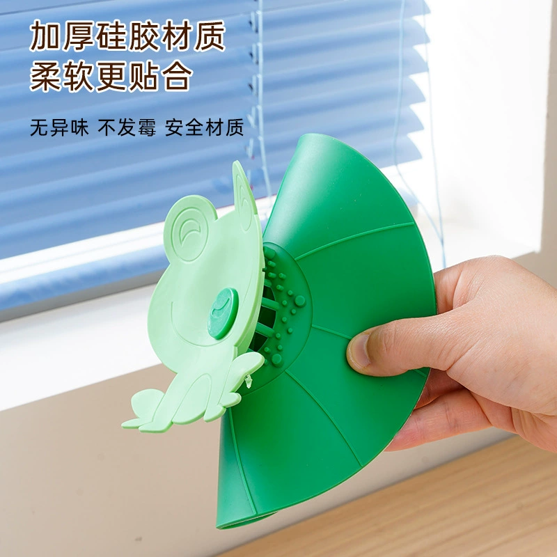 Floor drain cover Household frog floor drain silicone sewer odorproof cover Bathroom floor drain insect cover Frog floor drain mat