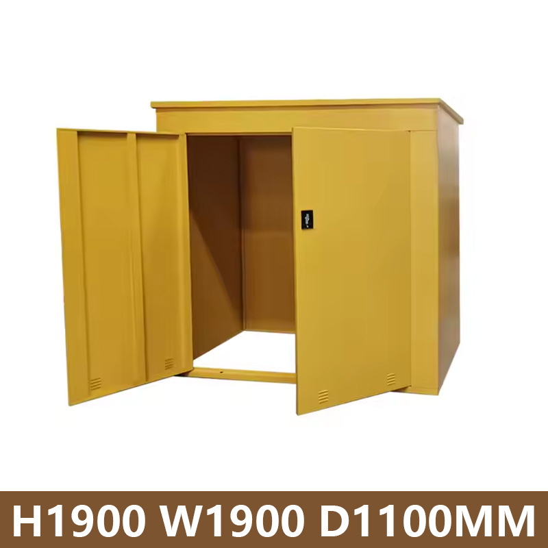 Amazon Hot Sale Bicycle Lockers de acero a prueba de agua de gran capacidad de bicicleta de montaña con bloqueo de seguridad