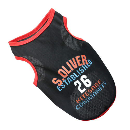 Pet Breathable Basketball Clothing  Summer New Pet Clothing Quick-Drying Clothing Small and Medium-sized Dogs Fashionable Sports Trend