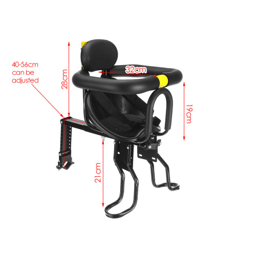 Bicycle child seat, baby seat, front mountain bike seat riding supplies