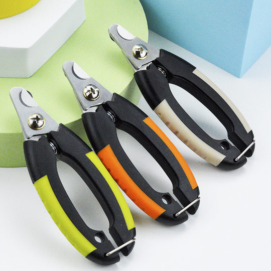 Pet supplies dog nail clippers dog special nail clippers large small size stainless steel nail clippers factory direct sales