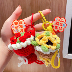 教師の日のキーホルダーペンダント、新学期の先生へのローズブーケ、バッグペンダントギフト