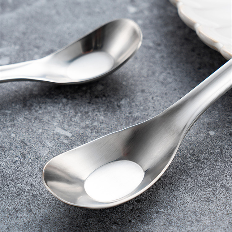 Long Handled Stainless Steel Coffee Spoon For Students_voghion.com