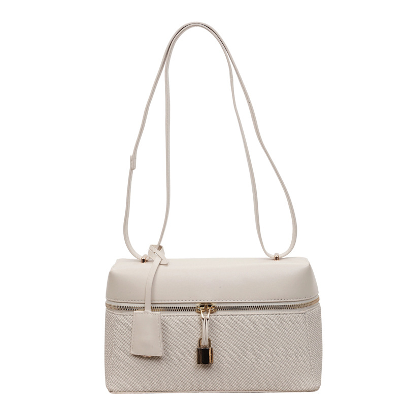 Bolso retro transfronterizo de alto nivel, bolso de moda de lujo ligero, bolso de almuerzo de hombro, bolso de caja universal