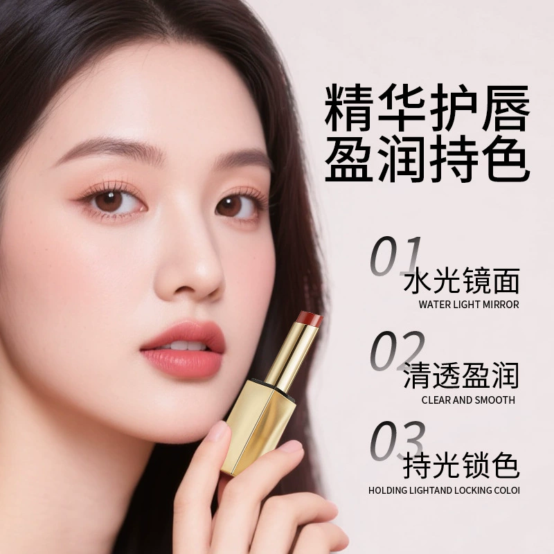 韩姬莲 Essence, увлажняющая помада, интенсивное увлажнение, эффект зеркала