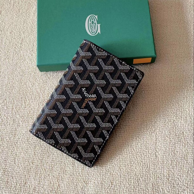 Dog Tooth Bag Goya Passport Card Holder for Men and Women, Multi-Card Slot Wallet, European and American Fashion Id Holder, 2025 New Passport Holder Dog Tooth Bag Goya Passport Card Holder for Men and Women, Multi-Card Slot Wallet, European and American Fashion Id Holder, 2025 New Passport Holder