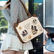 新款大学生单肩包防水日系电脑包手提15.6防震适用联想pro14戴尔