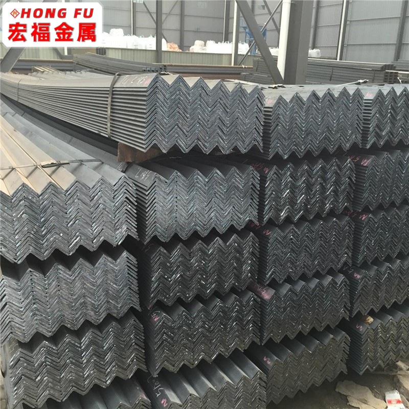 宁波现货 Q235热轧角钢 黑材 锯床切割 镀锌材角铁 货架可用