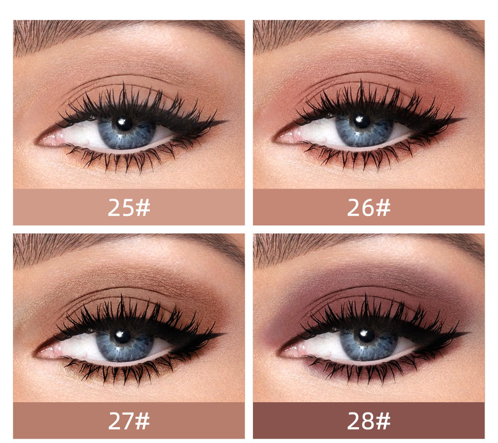 Matte Liquid Eyeshadow For Eyes And Cheeks Nude Earth Tone Set_voghion.com