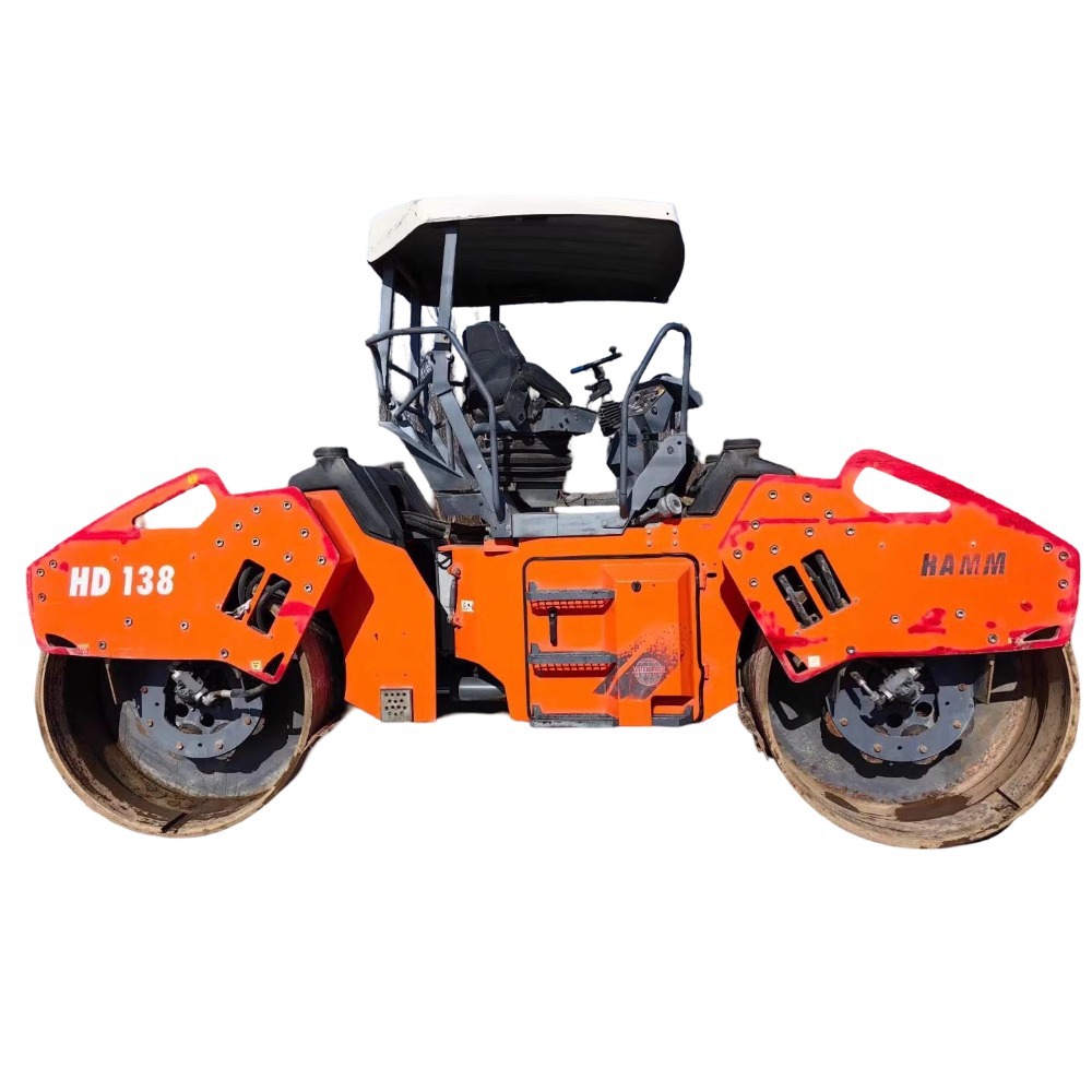 优惠出售悍马12吨双钢轮二手压路机 HAMM HD138转让