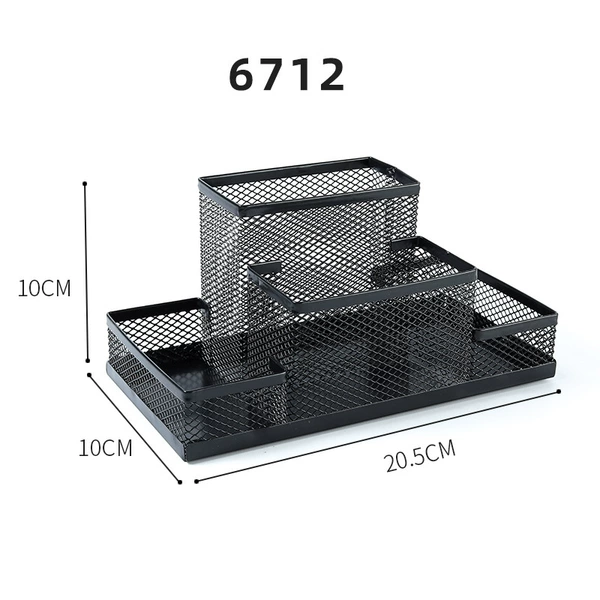 6712 combined stationery black (four grids)