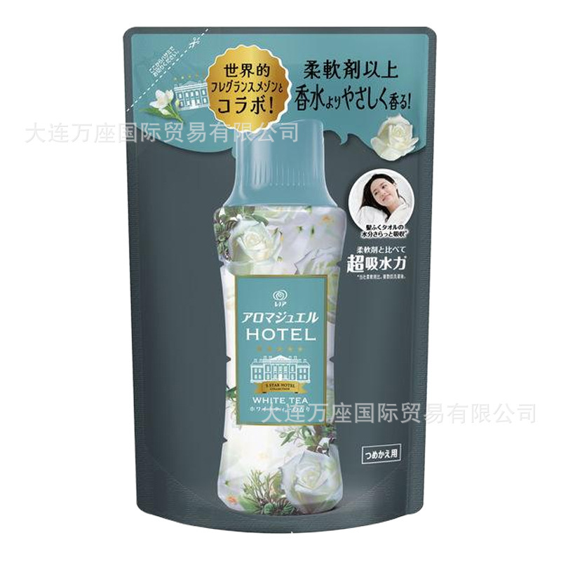 日本宝潔衣類顆粒芳香剤室内干し異臭防止固体柔順剤持続芳香365ml|undefined