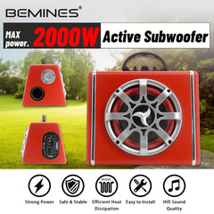 工場直売車のサブウーファ6インチのアクティブパワーは、リモコン12vの高音付きです。
