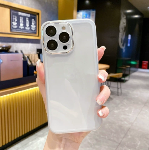 Чехол для телефона (Apple) совместимый с iPhone 11–17, прозрачная задняя панель из TPU с защитой объектива камеры