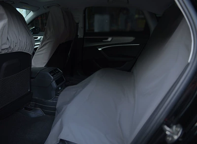 protectors, seat cushion covers | Seat cushion, seat cover - 1-set-of-gray-oxford-fabric-seat-covers-for-the-entire-car