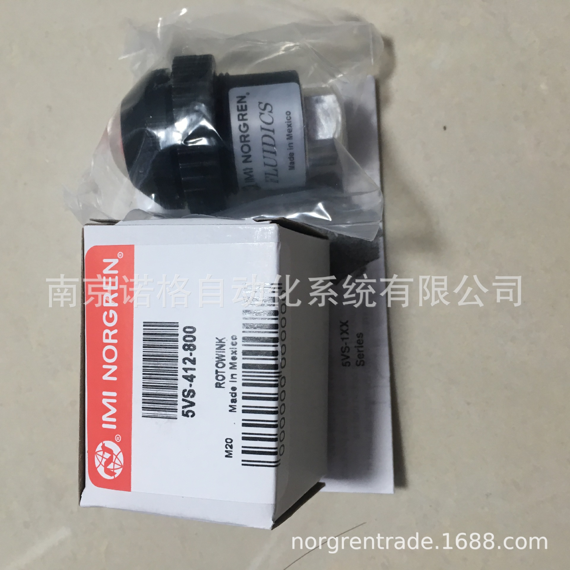 NORGREN 诺冠接头5VS-412-800 原装正品