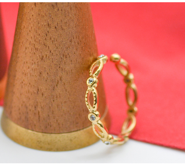 Women'S Gender Luxurious Style Waterproof Non Tarnish Craft PVD Coated Real Gold Plated Geometric Stainless Steel Luxurious Waterproof Non Tarnish
