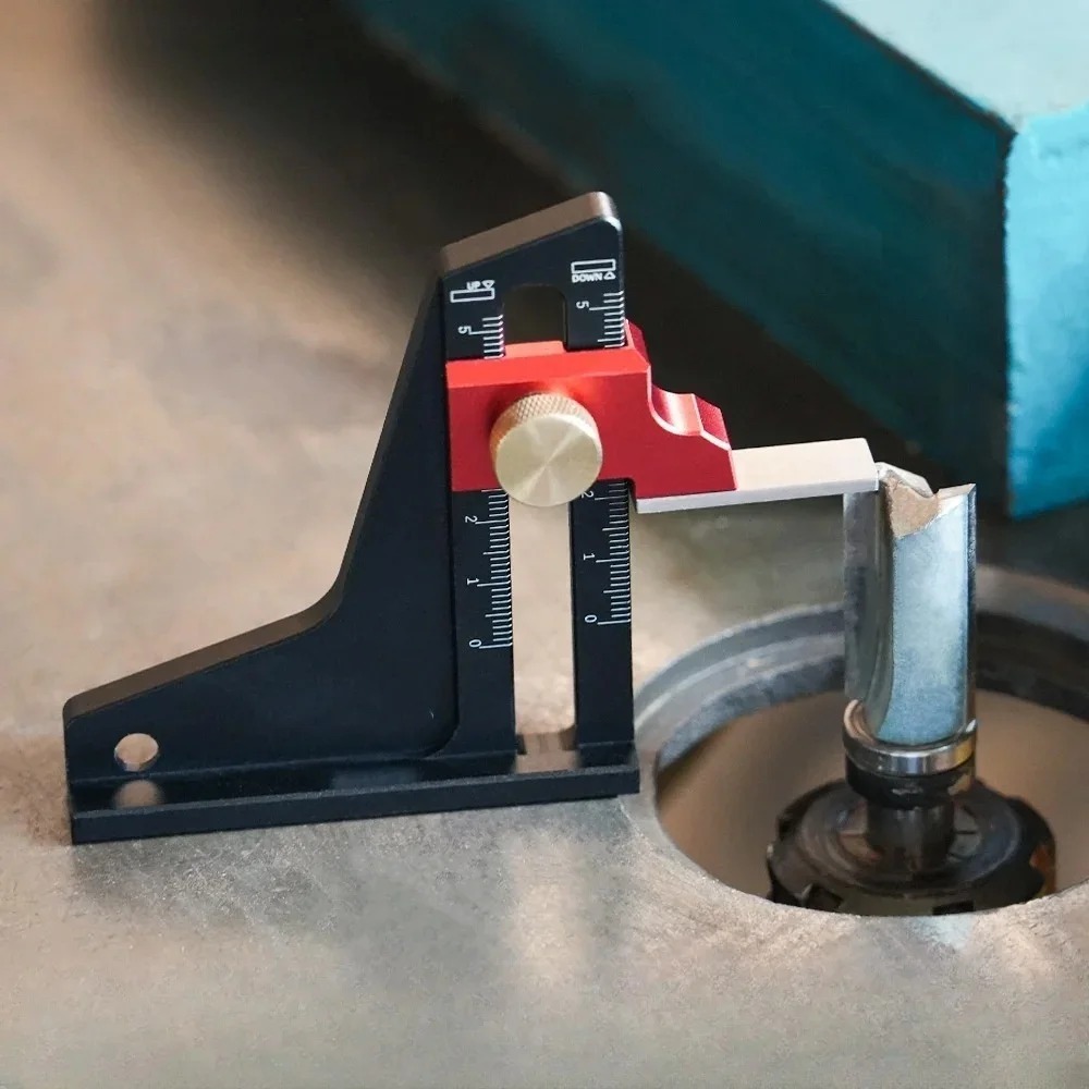高度规深度测量高度尺测量仪木工工具锯台调节尺修边机调节