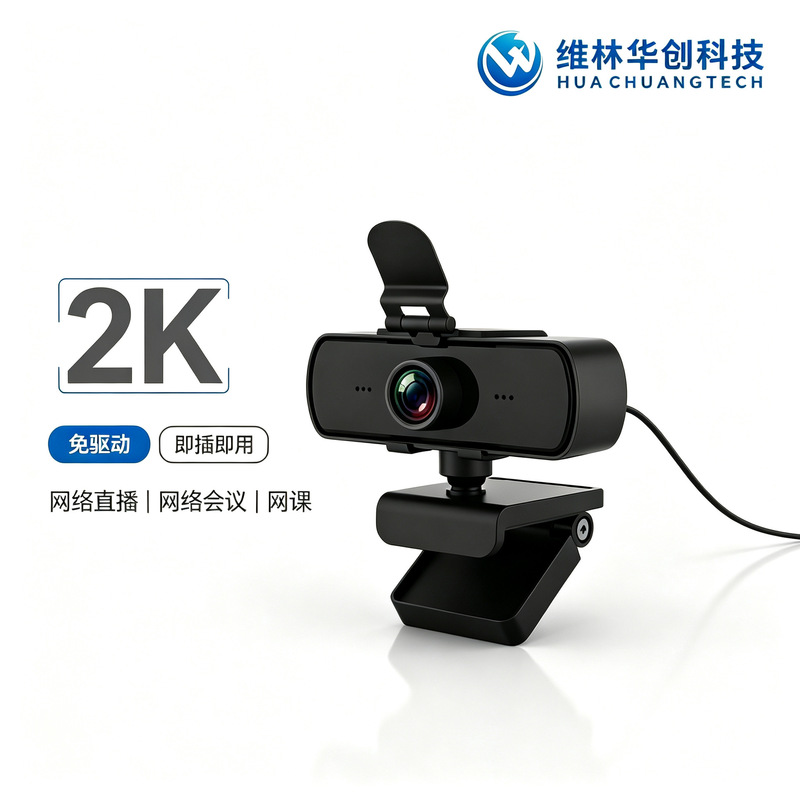 Cross-border network computer camera driver-free with protective cover usb1080P Live conference camera webcam Cross-border network computer camera driver-free with protective cover usb1080P Live conference camera webcam