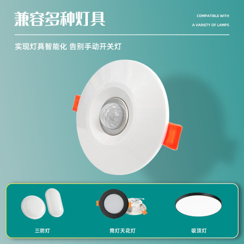 Infrared Human Body Sensor Switch with Smart Adjustable Delay Control for Indoor Lighting