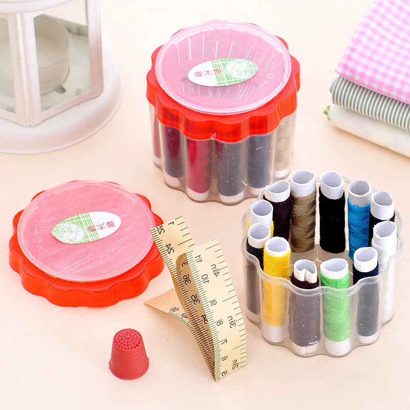 Костюм игл и ниток Южная Корея портативная бытовая швейная коробка швейный мешок бумажная линейка резьбонарезной станок наперсток швейный инструмент костюм