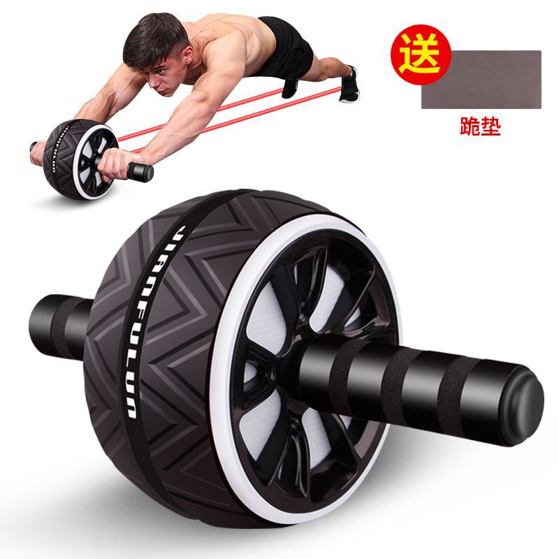 Kneeling Mat, Abdominal Muscle Wheel, Abdominal Muscle Home Silent Exercise Roller, Belly Reduction Abdominal Machine, Sports Fitness Equipment