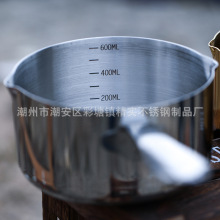 外贸品质加厚304不锈奶锅辅食锅热奶化芝士锅热油锅迷你锅酱汁锅