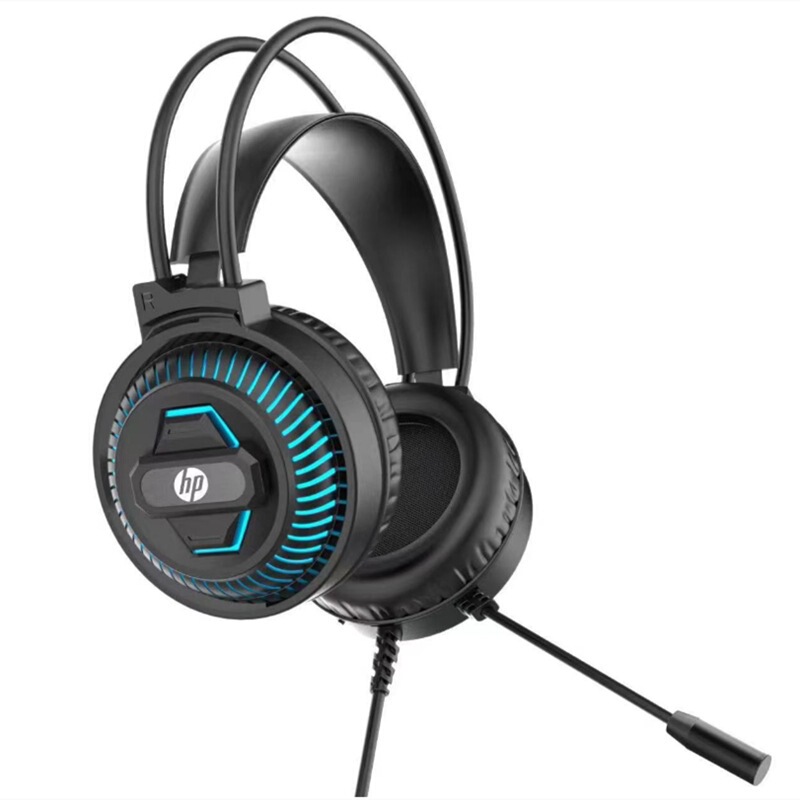 Hp H120ビジネスゲームusbヘッドフォンヘッドセット有線7.1ヘッドセット8001Uコンピュータ大ヘッドセット|undefined