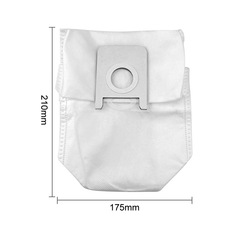 Suitable for Roidmi EVE Plus vacuum cleaner dust bag accessories, dust collection bag, easy to clean, for H30/H40.