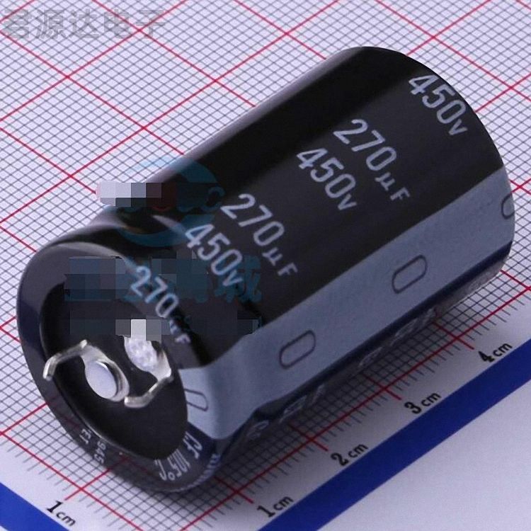 LGG2W271MELA40描述270uF 450V电解电容器