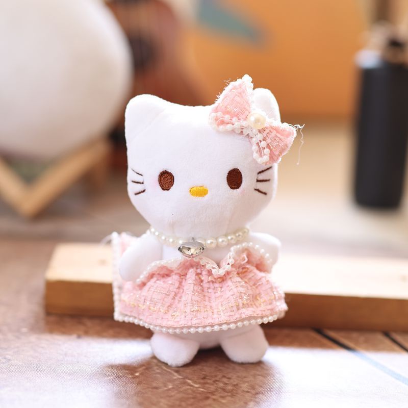 インターネット有名人かわいい kt 猫ペンダントぬいぐるみ人形子猫バッグペンダントキーホルダー布人形人形|undefined