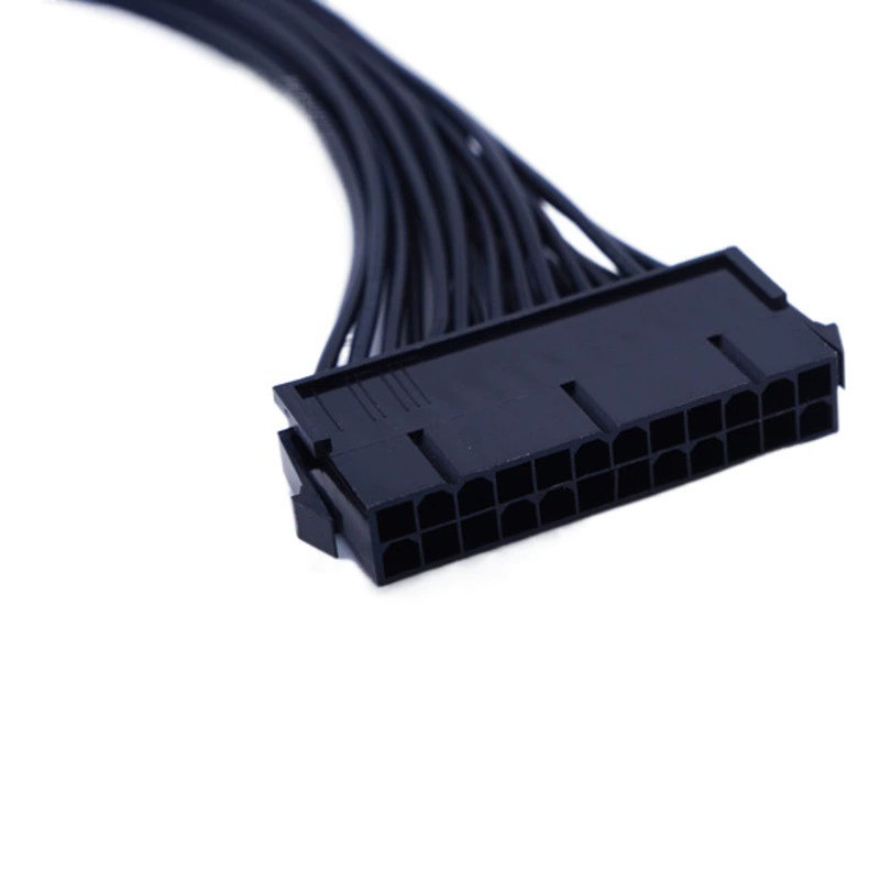 Шнур питания корпуса компьютера из чистой меди 24-контактный Удлинительный кабель Сплит 20 + 4 Удлинительный кабель Кабель питания ATX