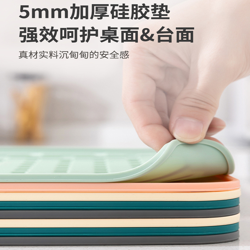 メーカーはシリコン断熱マット、キッチン保護シリコンマット、カウンタートップシリコンマット、滑り止めマット、高温耐性および火傷防止マットを製造しています。|undefined