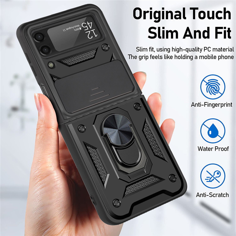 Shunjia Push Window Case Is Suitable For Samsung ZFlip7/ 40% Off Foldable Screen Phone Z Flip5/43 Full-cover Anti-drop_voghion.com