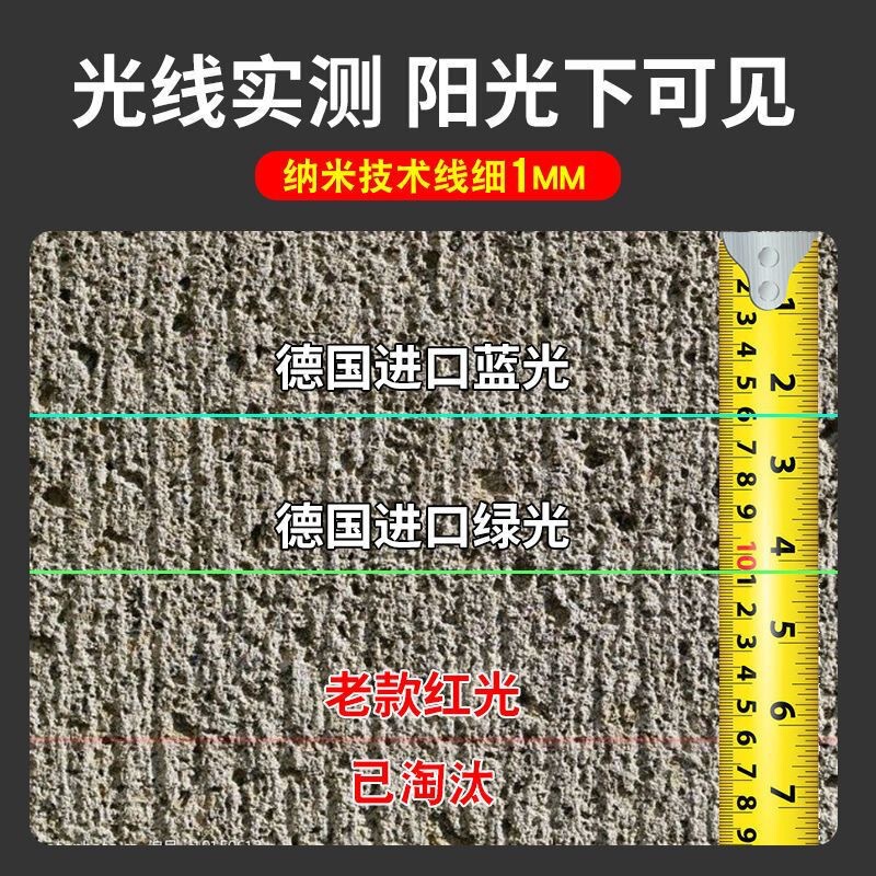 壁と床に貼り付ける細い線ミリメートルレーザーレベル屋内と屋外で360度見える ° 死角なしの長持ちする壁床計器|undefined