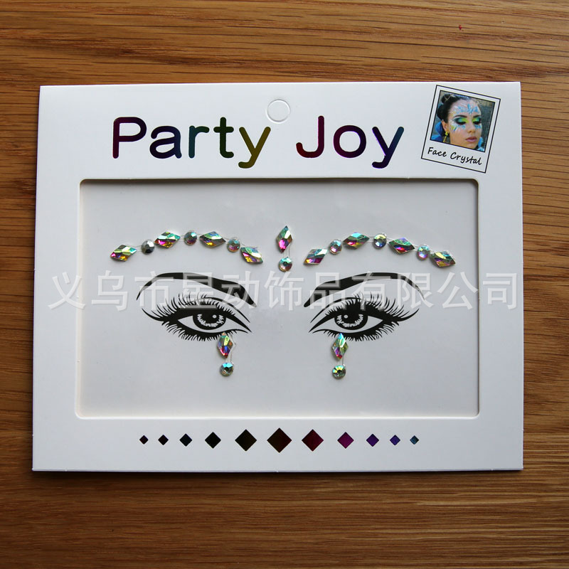 HF-78 Crystals face sticker ˮüʯˮ곧