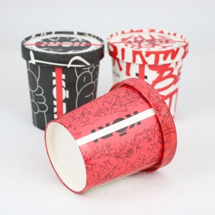 Disposable Ice Cream Cupcake Bowl Ice Cream Cup Ice Cream Box Ice Cream Bowl Ice Cream Bowl Can Be Customized with Logo