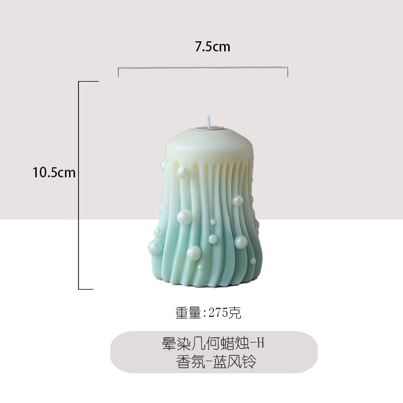 Ventas transfronterizas calientes de diseño de vela vela de incienso decoración de joyas de textura alta mano regalo explosivo al por mayor