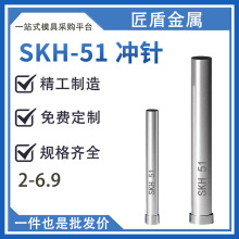 五金冲压模具冲针冲头SKH-51圆头常规T冲各类冲针2-6.9
