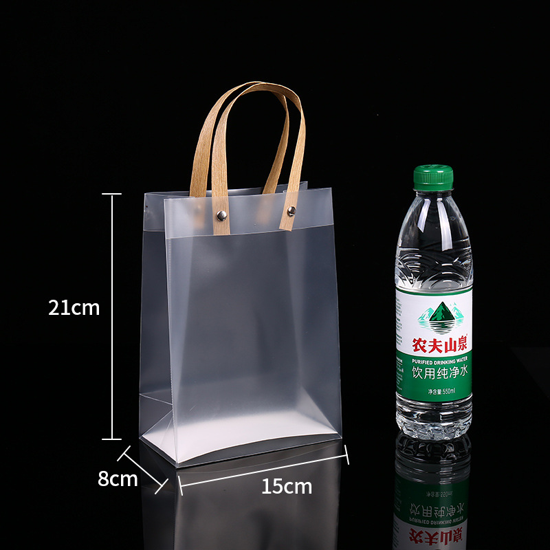 Bolsa de plástico transparente PP personalizada bolsas de regalo dulces de boda con bolsas de regalo personalizadas